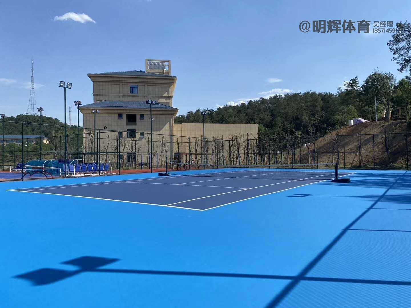 弹性丙烯酸网球场材料 弹性丙烯酸网球场材料